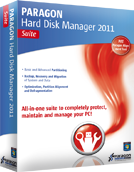 Paragon Hard Disk Manager screenshot